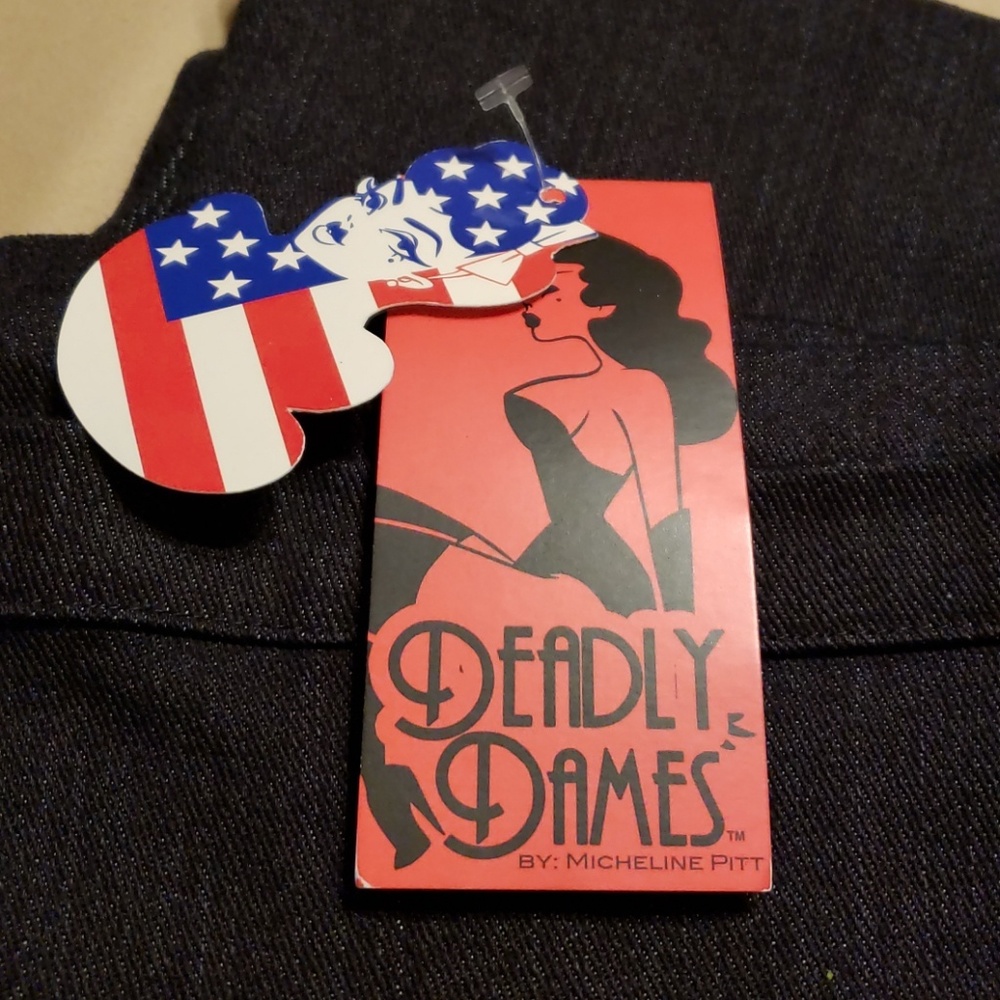 Deadly Dames by Micheline Pitt pants